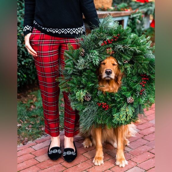 🆕 TALBOTS Black and White Isle Crew neck Long Sleeve Sweater Holiday Vibes🎄❄️ - Picture 3 of 8